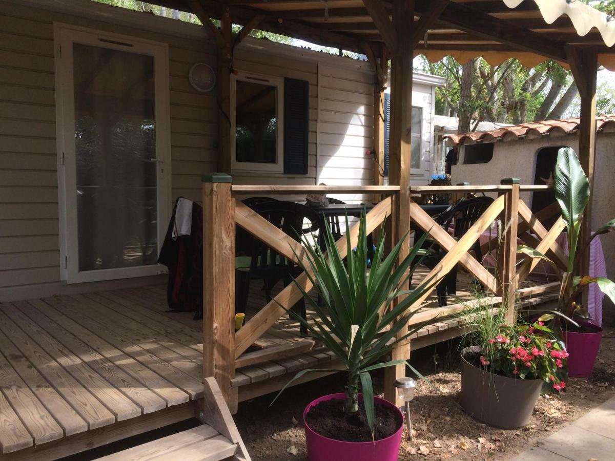 Mobil Home Climatise Camping 4* Le Grau Du Roi Les Jardins De Tivoli 外观 照片