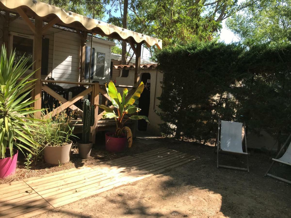 Mobil Home Climatise Camping 4* Le Grau Du Roi Les Jardins De Tivoli 外观 照片